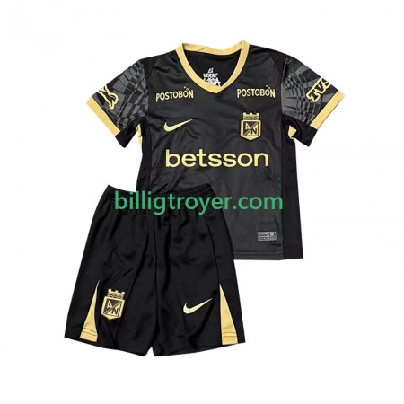 Billige Fotballdrakter Atlético Nacional Barn Bortedraktsett 2025 Kortermet